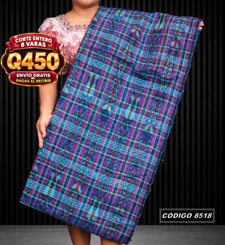 Corte Típico Quichelense Hilo Mish y Altaseda 8 Varas Q450 | COD 8518 | Típicas Unidas
