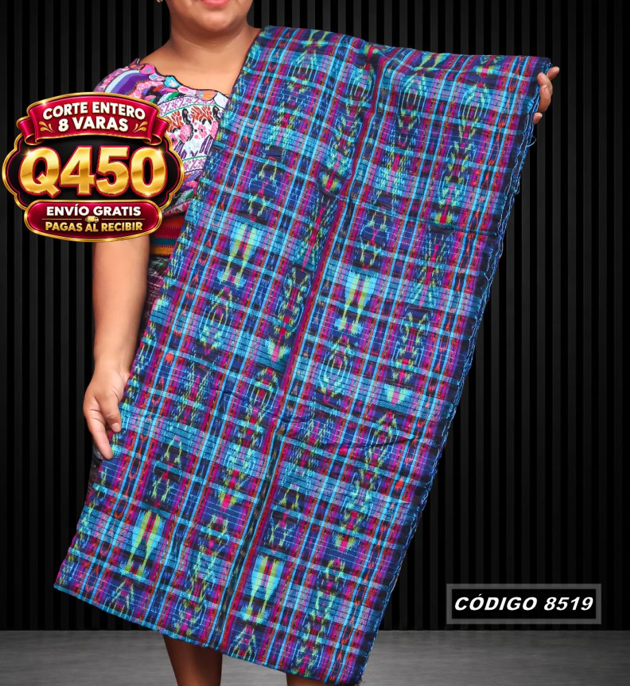 Corte Típico Quichelense Hilo Mish y Altaseda 8 Varas Q450 | COD 8519 | Típicas Unidas