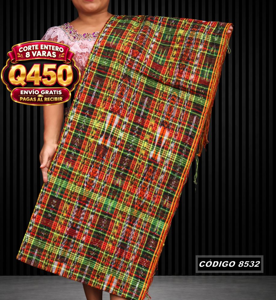 Corte Típico Quichelense Hilo Mish y Altaseda 8 Varas Q450 | COD 8532 | Típicas Unidas