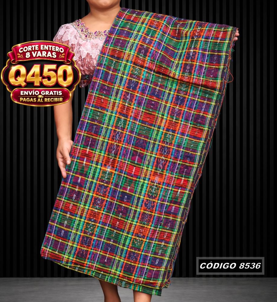 Corte Típico Quichelense Hilo Mish y Altaseda 8 Varas Q450 | COD 8536 | Típicas Unidas
