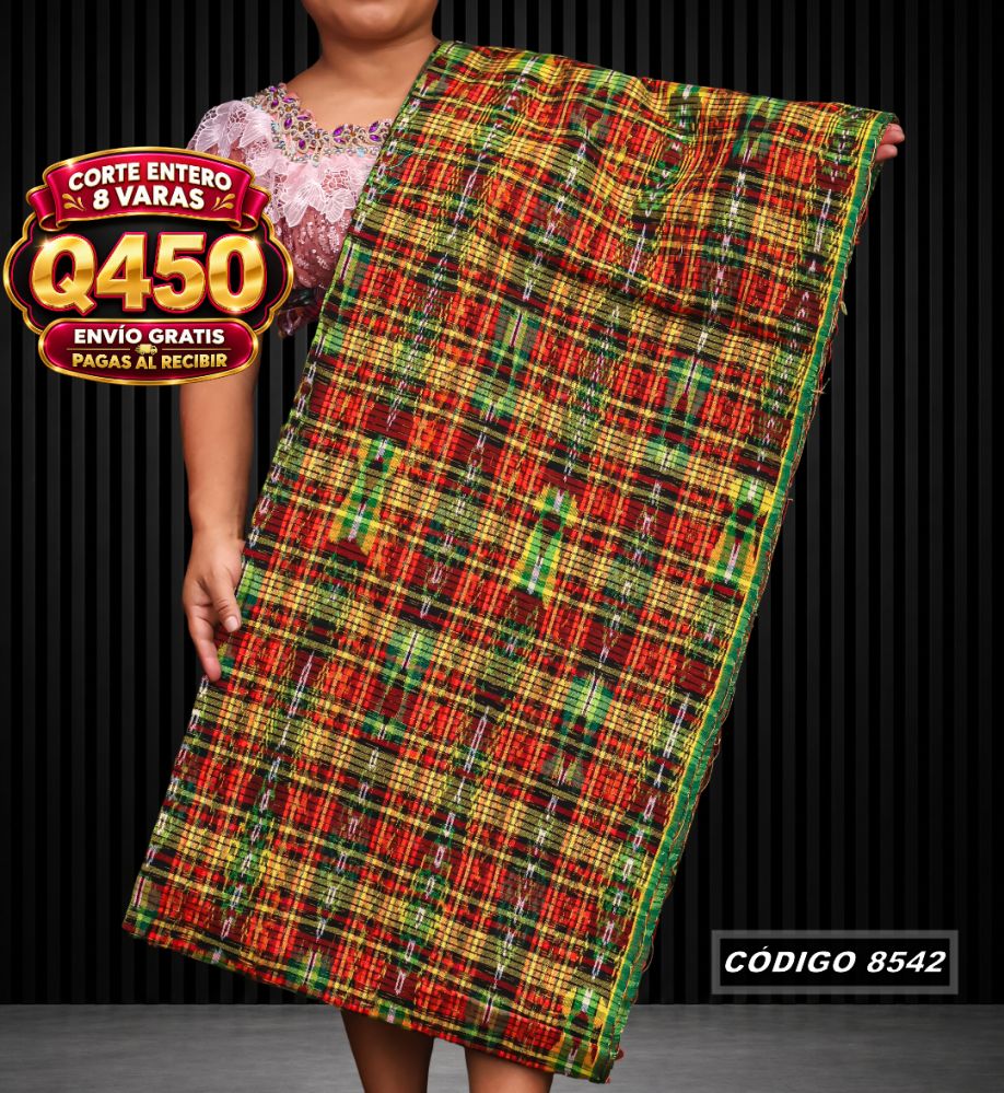 Corte Típico Quichelense Hilo Mish y Altaseda 8 Varas Q450 | COD 8542 | Típicas Unidas