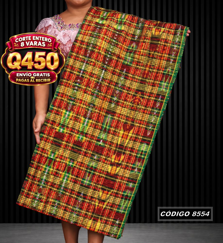 Corte Típico Quichelense Hilo Mish y Altaseda 8 Varas Q450 | COD 8554 | Típicas Unidas
