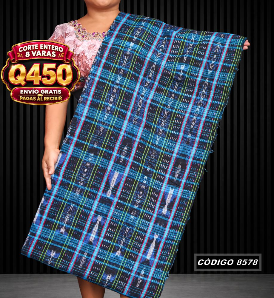 Corte Típico Quichelense Hilo Mish y Altaseda 8 Varas Q450 | COD 8578 | Típicas Unidas