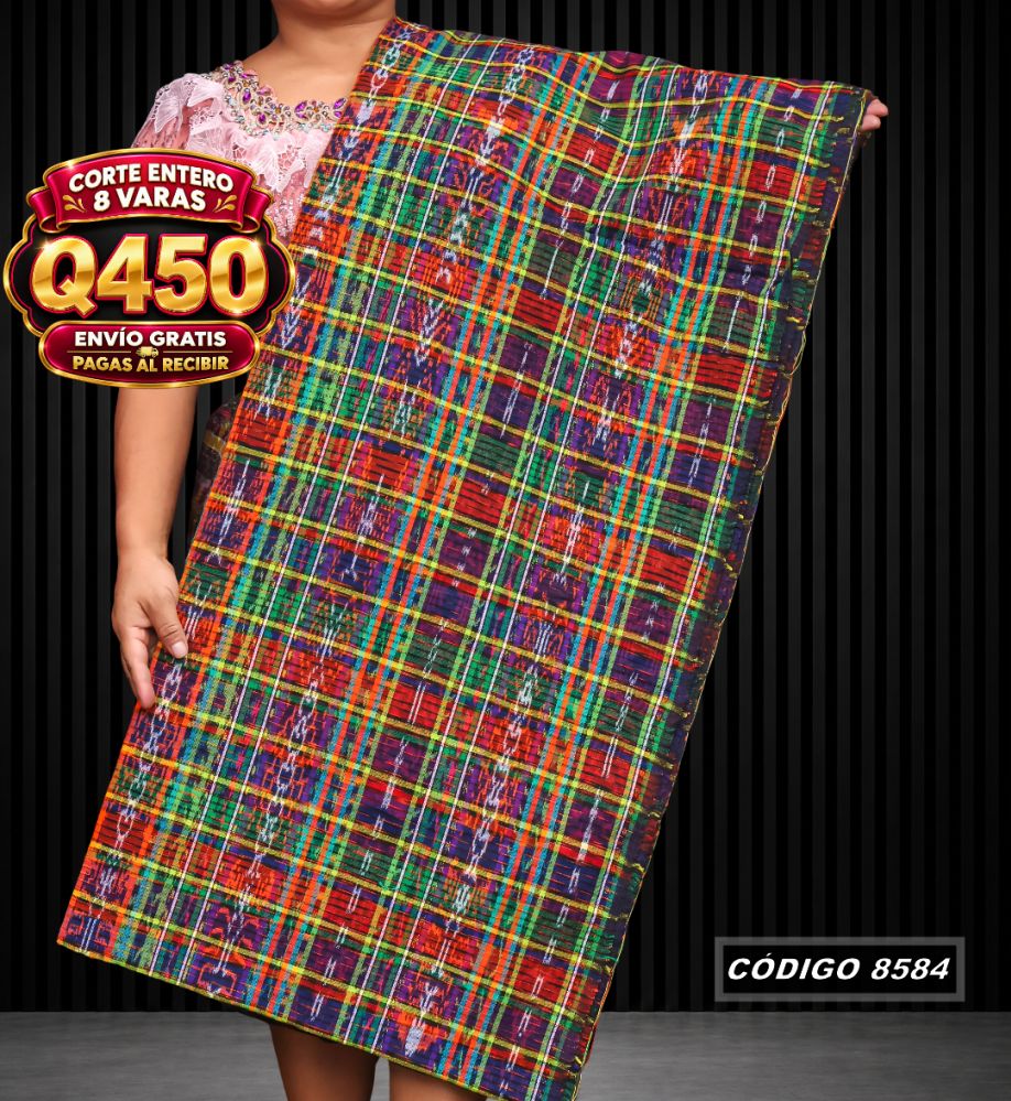 Corte Típico Quichelense Hilo Mish y Altaseda 8 Varas Q450 | COD 8584 | Típicas Unidas