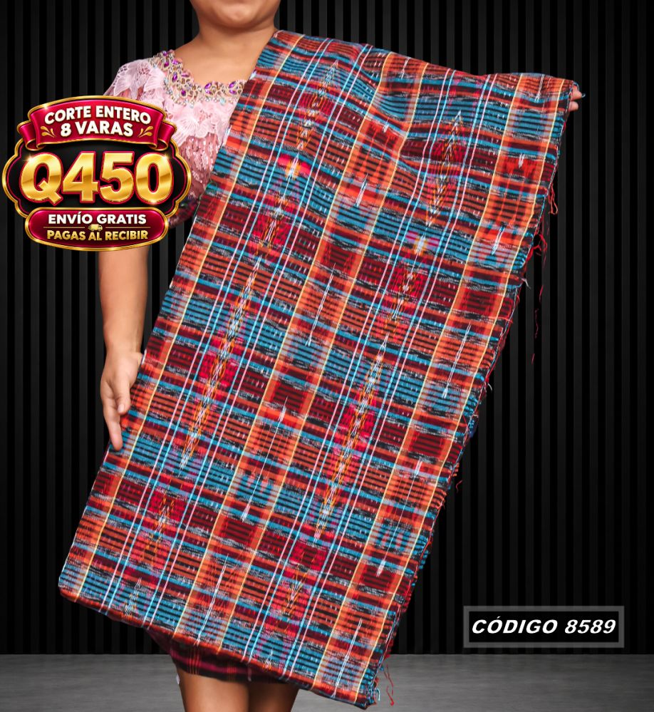 Corte Típico Quichelense Hilo Mish y Altaseda 8 Varas Q450 | COD 8589 | Típicas Unidas