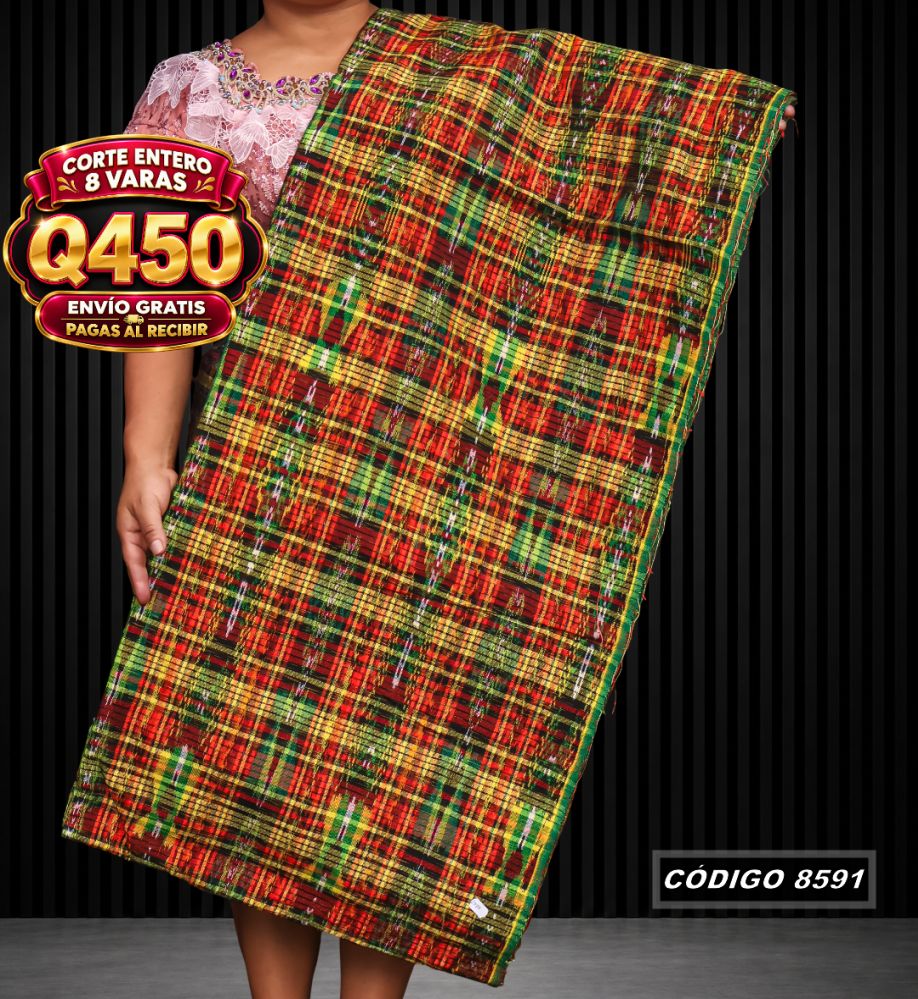 Corte Típico Quichelense Hilo Mish y Altaseda 8 Varas Q450 | COD 8591 | Típicas Unidas