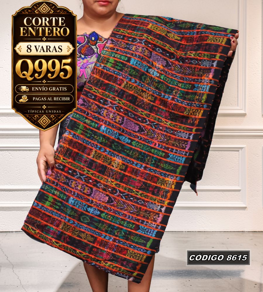 Corte Típico Hilo de Cristal 8 Varas Q995 | COD 8615 | Típicas Unidas