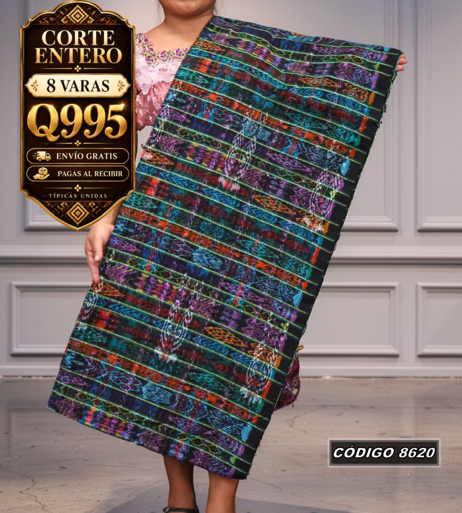 Corte Típico Hilo de Cristal 8 Varas Q995 | COD 8620 | Típicas Unidas
