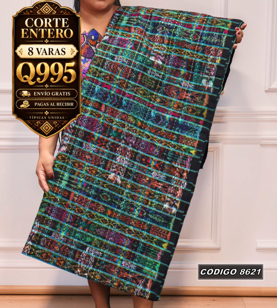Corte Típico Hilo de Cristal 8 Varas Q995 | COD 8621 | Típicas Unidas