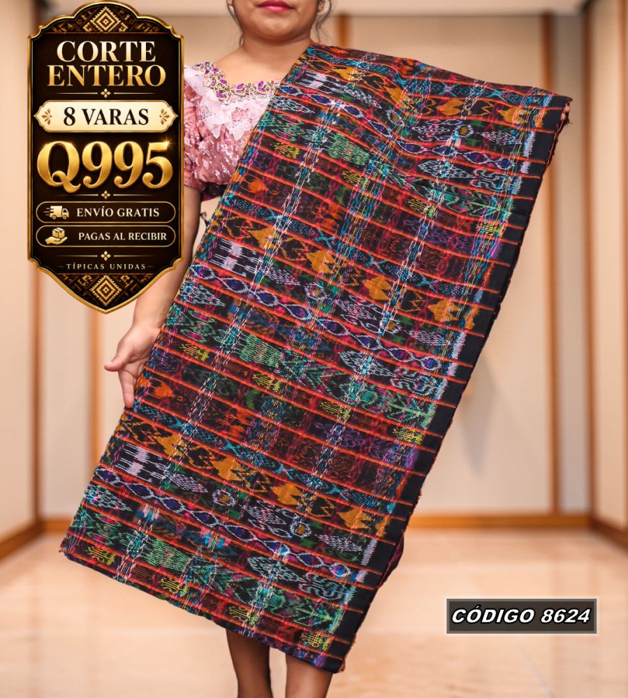 Corte Típico Hilo de Cristal 8 Varas Q995 | COD 8624 | Típicas Unidas