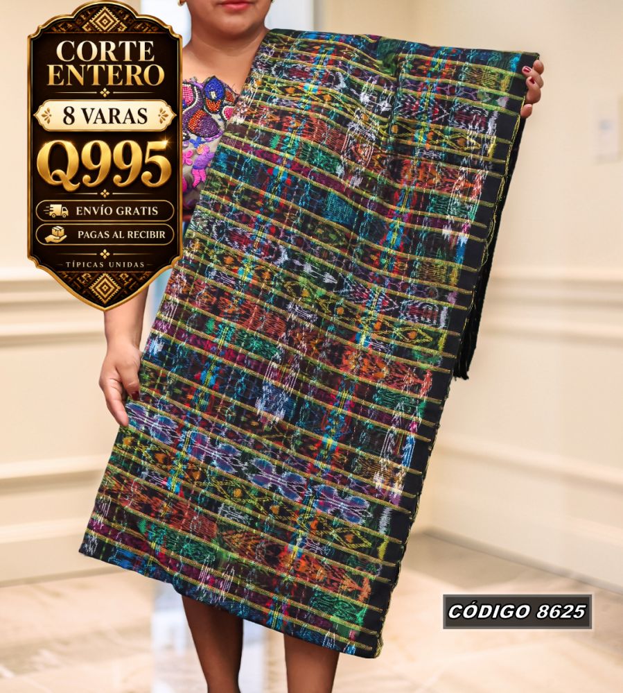 Corte Típico Hilo de Cristal 8 Varas Q995 | COD 8625 | Típicas Unidas