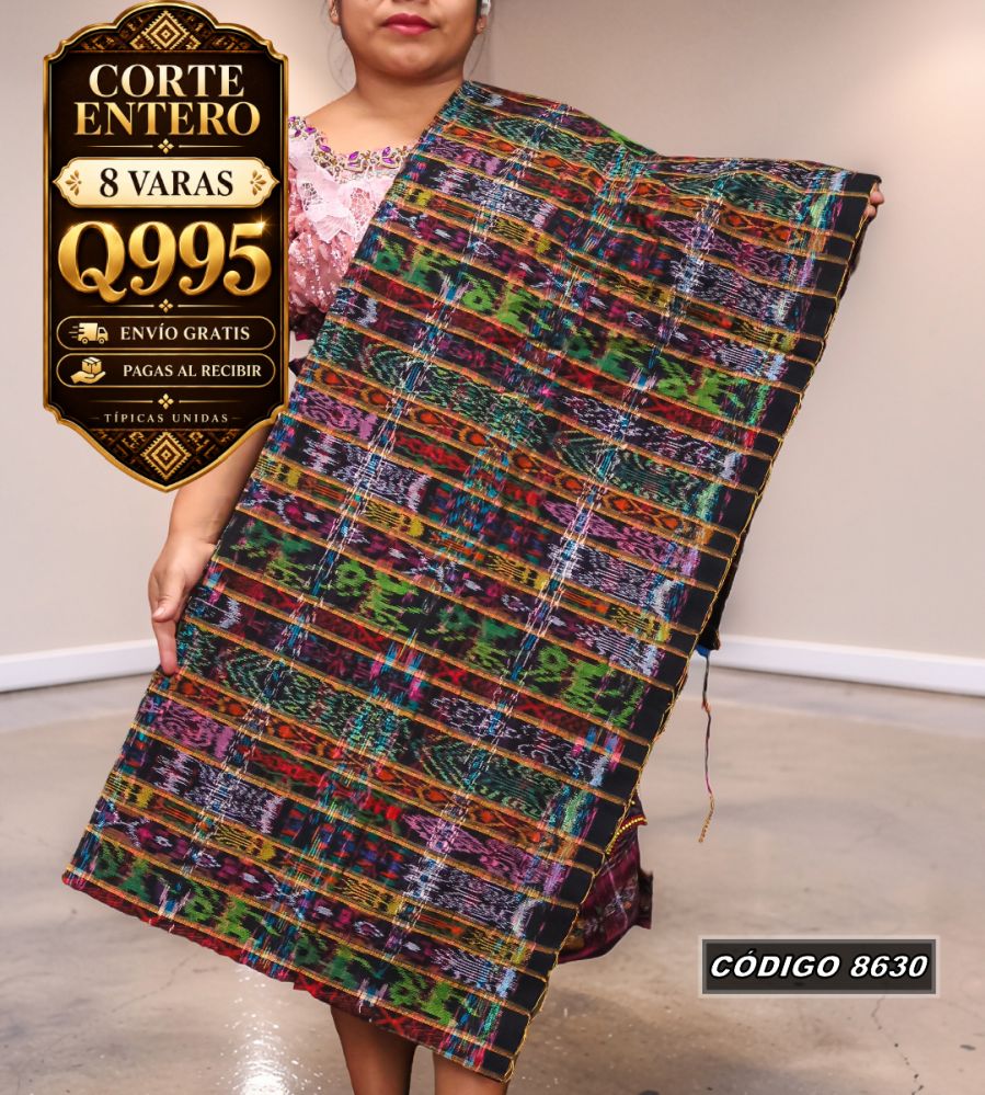 Corte Típico Hilo de Cristal 8 Varas Q995 | COD 8630 | Típicas Unidas
