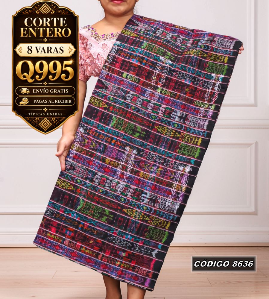 Corte Típico Hilo de Cristal 8 Varas Q995 | COD 8636 | Típicas Unidas