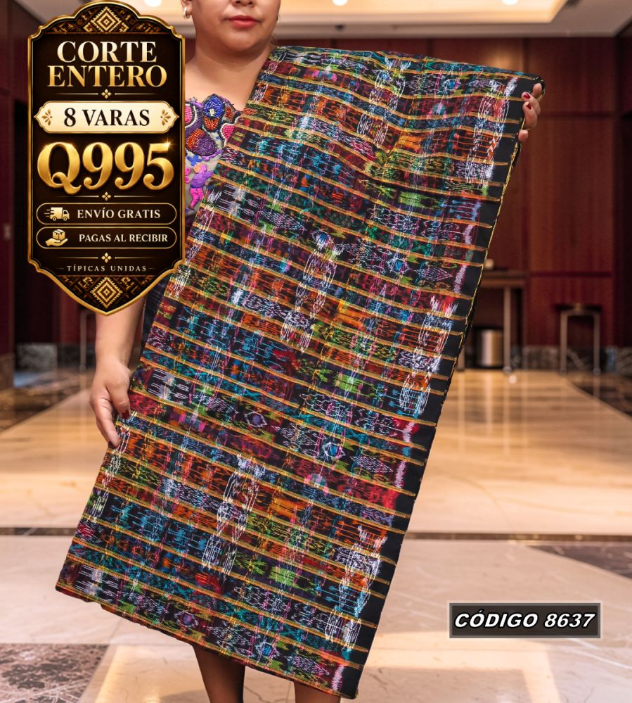 Corte Típico Hilo de Cristal 8 Varas Q995 | COD 8637 | Típicas Unidas