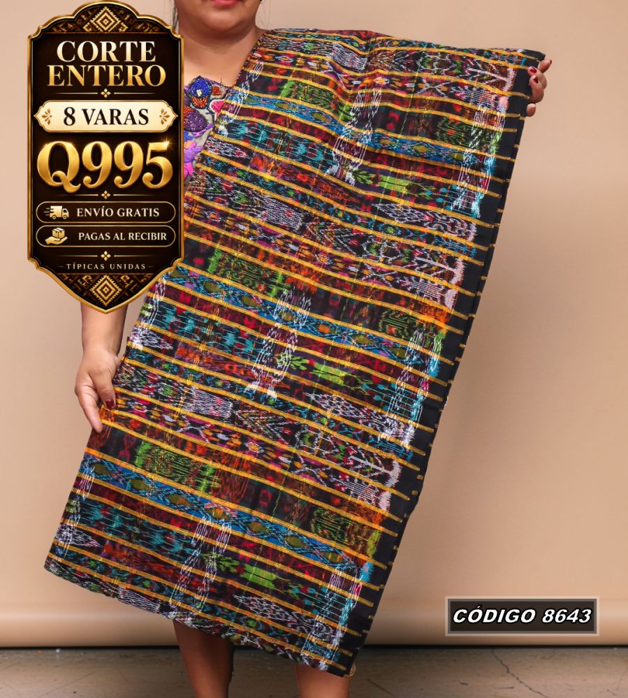 Corte Típico Hilo de Cristal 8 Varas Q995 | COD 8643 | Típicas Unidas