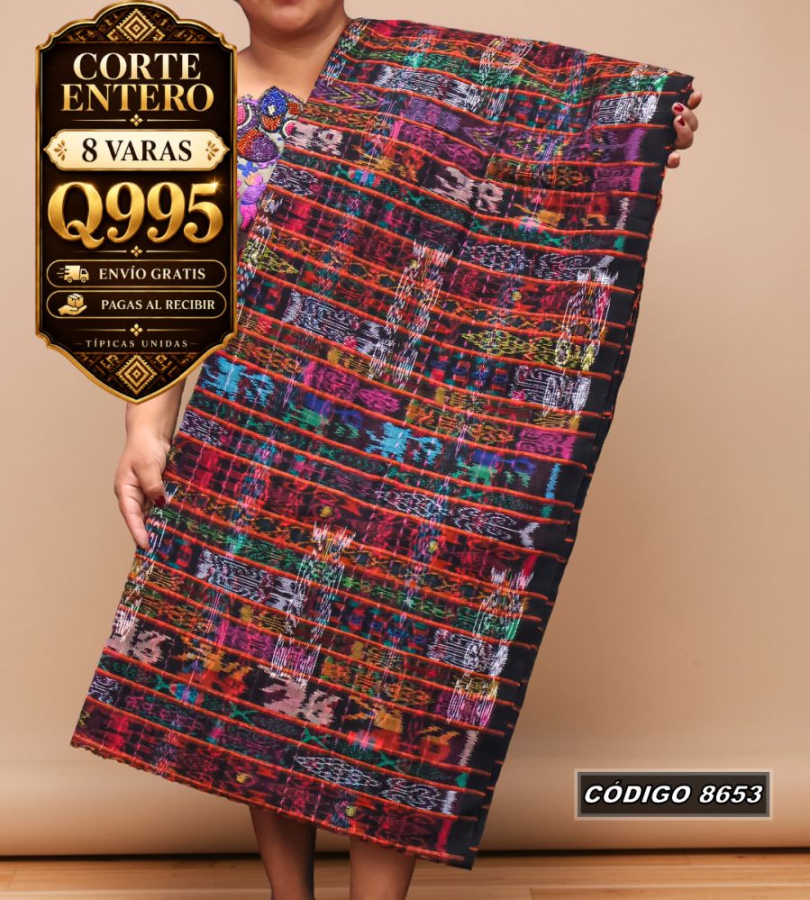 Corte Típico Hilo de Cristal 8 Varas Q995 | COD 8653 | Típicas Unidas