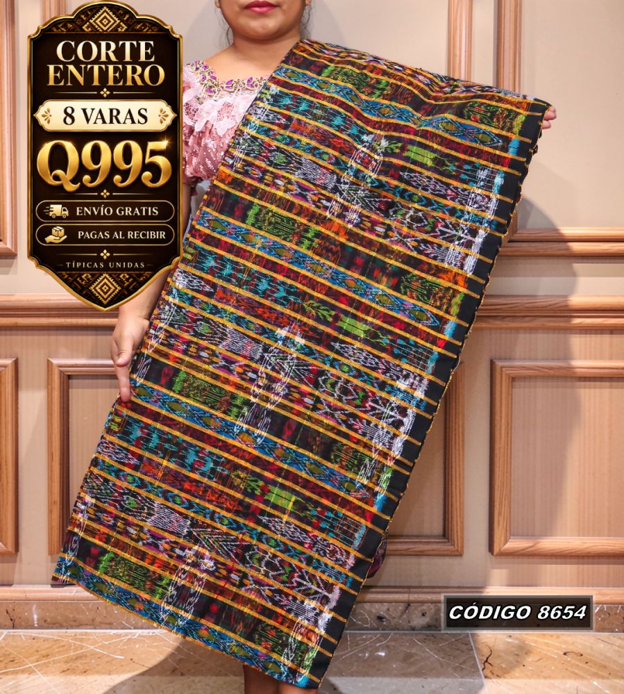 Corte Típico Hilo de Cristal 8 Varas Q995 | COD 8654 | Típicas Unidas