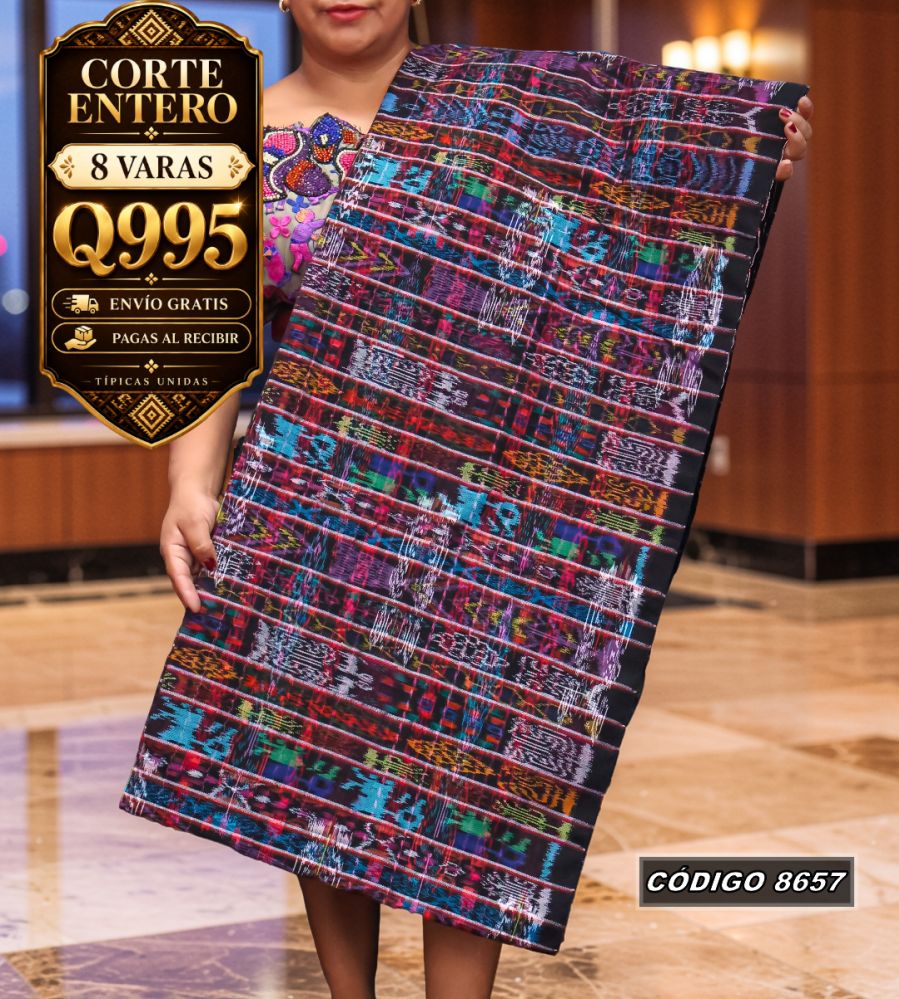 Corte Típico Hilo de Cristal 8 Varas Q995 | COD 8657 | Típicas Unidas
