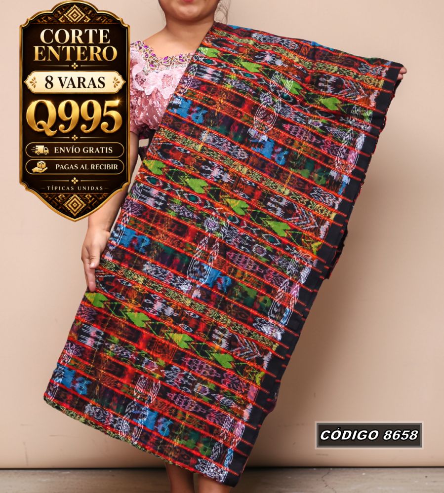 Corte Típico Hilo de Cristal 8 Varas Q995 | COD 8658 | Típicas Unidas