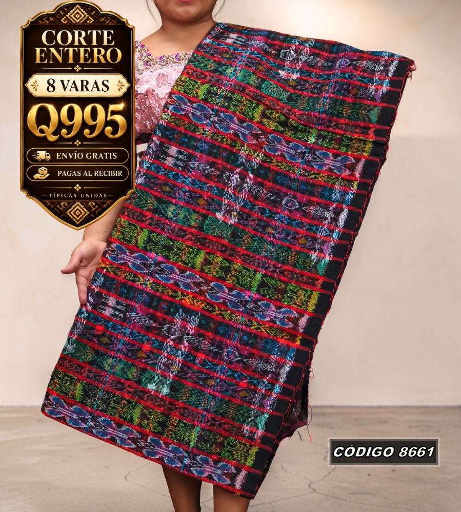 Corte Típico Hilo de Cristal 8 Varas Q995 | COD 8661 | Típicas Unidas