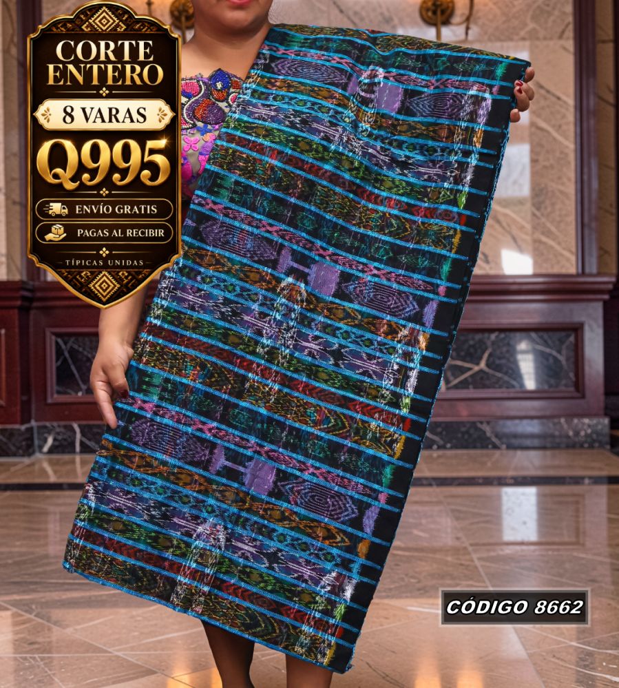 Corte Típico Hilo de Cristal 8 Varas Q995 | COD 8662 | Típicas Unidas