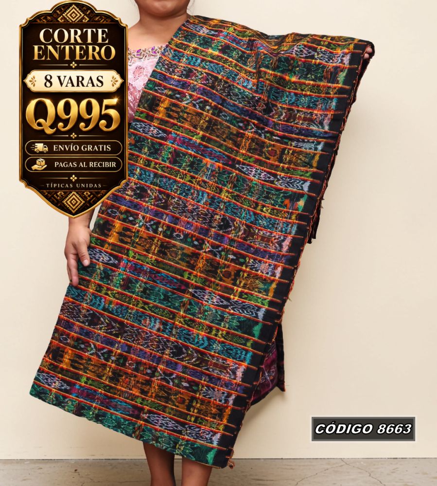 Corte Típico Hilo de Cristal 8 Varas Q995 | COD 8663 | Típicas Unidas