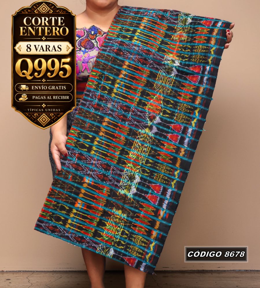 Corte Típico Hilo de Cristal 8 Varas Q995 | COD 8678 | Típicas Unidas