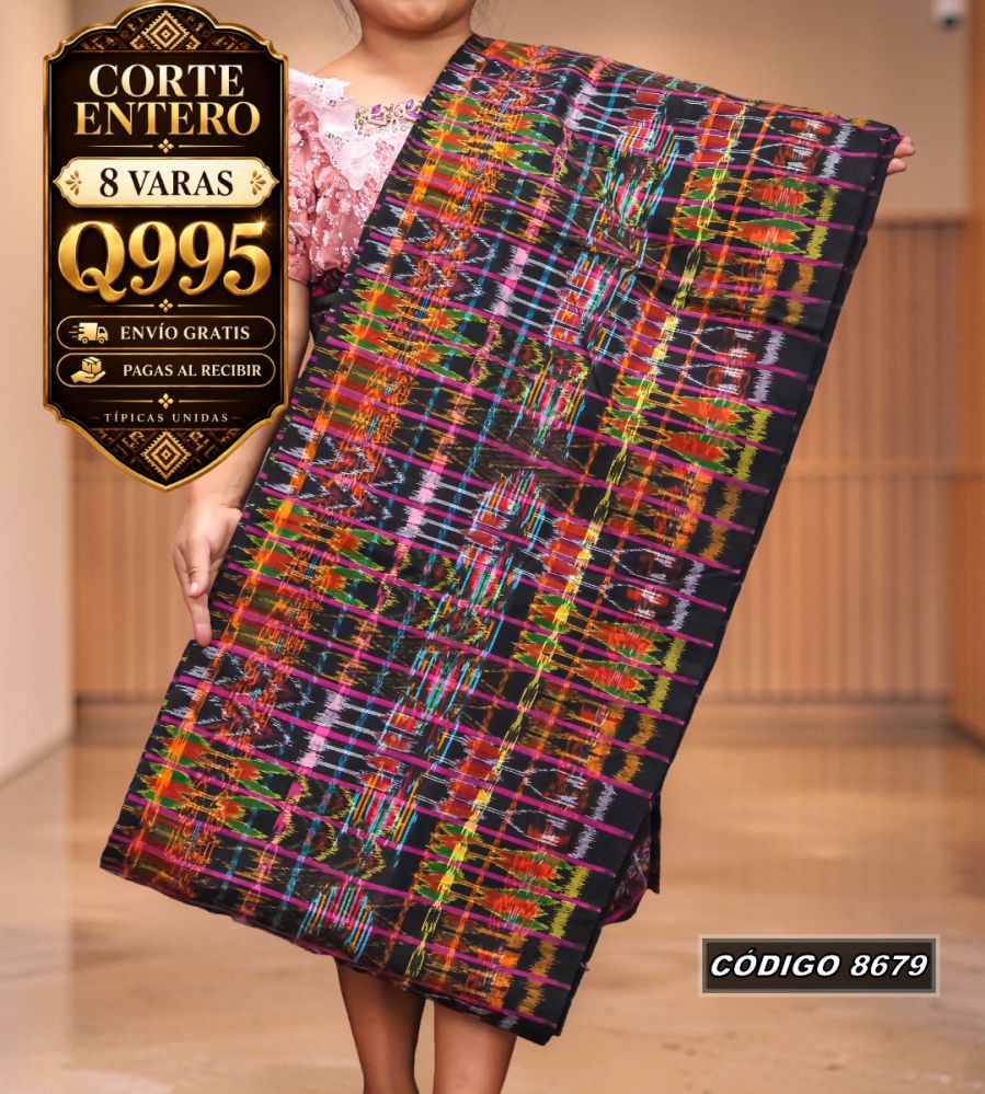Corte Típico Hilo de Cristal 8 Varas Q995 | COD 8679 | Típicas Unidas