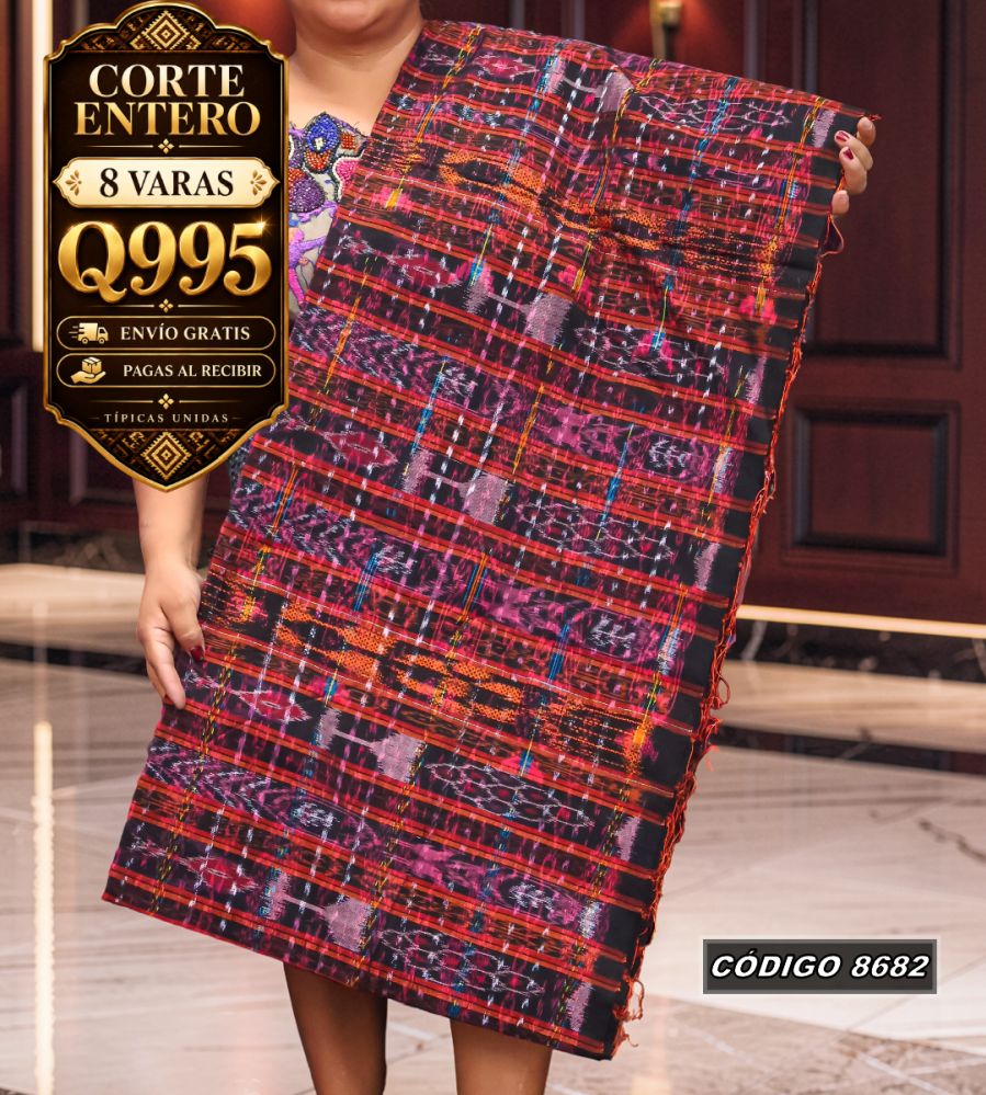 Corte Típico Hilo de Cristal 8 Varas Q995 | COD 8682 | Típicas Unidas