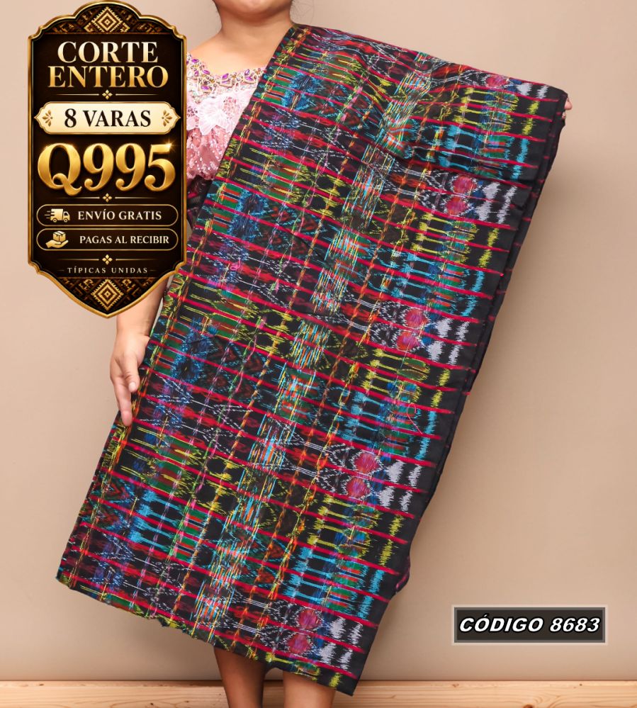 Corte Típico Hilo de Cristal 8 Varas Q995 | COD 8683 | Típicas Unidas