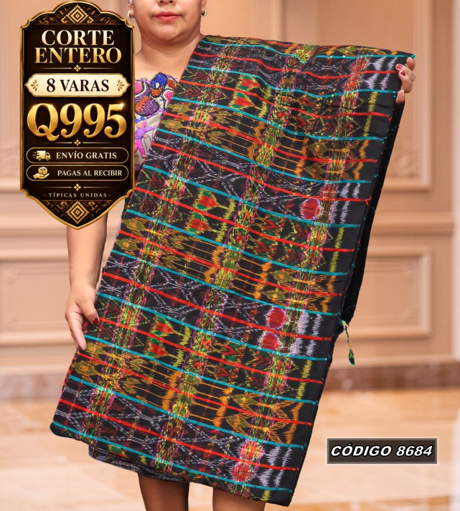 Corte Típico Hilo de Cristal 8 Varas Q995 | COD 8684 | Típicas Unidas