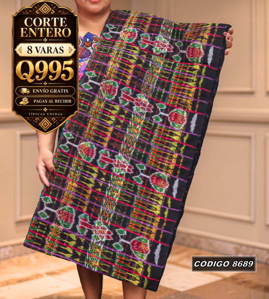 Corte Típico Hilo de Cristal 8 Varas Q995 | COD 8689 | Típicas Unidas