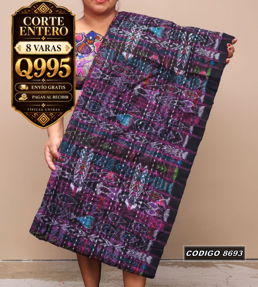 Corte Típico Hilo de Cristal 8 Varas Q995 | COD 8693 | Típicas Unidas