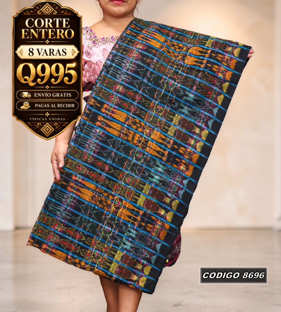 Corte Típico Hilo de Cristal 8 Varas Q995 | COD 8696 | Típicas Unidas