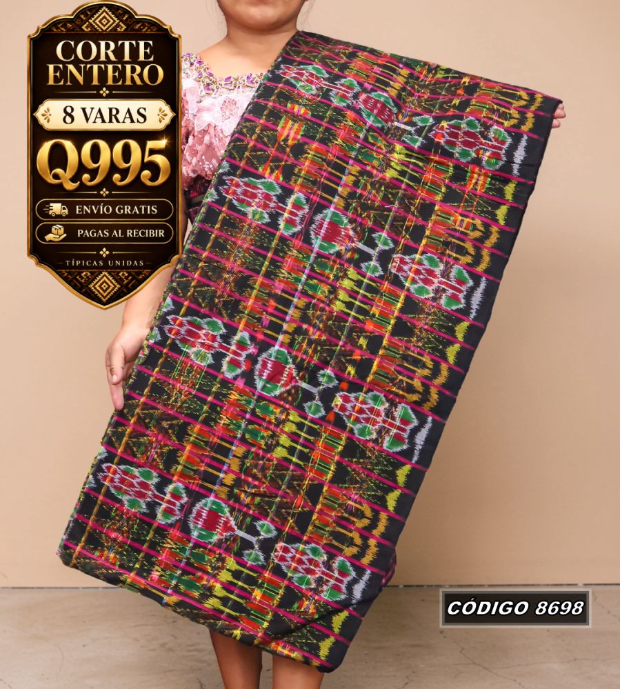 Corte Típico Hilo de Cristal 8 Varas Q995 | COD 8698 | Típicas Unidas