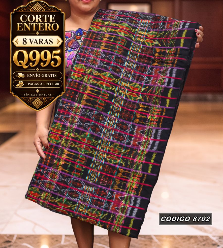 Corte Típico Hilo de Cristal 8 Varas Q995 | COD 8702 | Típicas Unidas