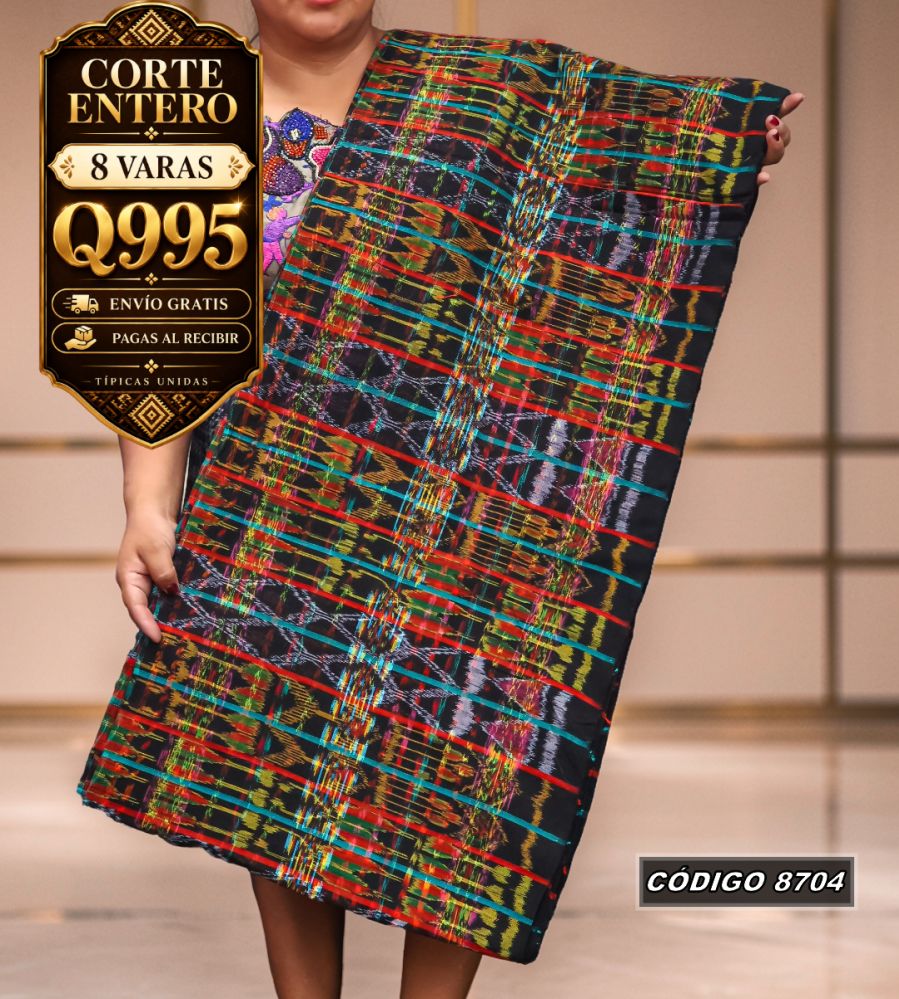 Corte Típico Hilo de Cristal 8 Varas Q995 | COD 8704 | Típicas Unidas
