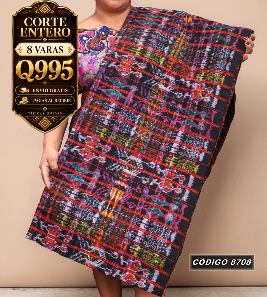 Corte Típico Hilo de Cristal 8 Varas Q995 | COD 8708 | Típicas Unidas