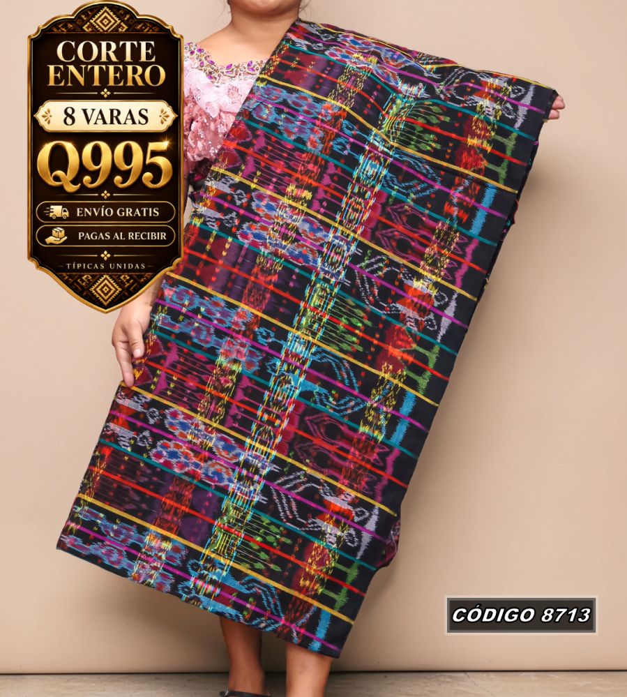 Corte Típico Hilo de Cristal 8 Varas Q995 | COD 8713 | Típicas Unidas