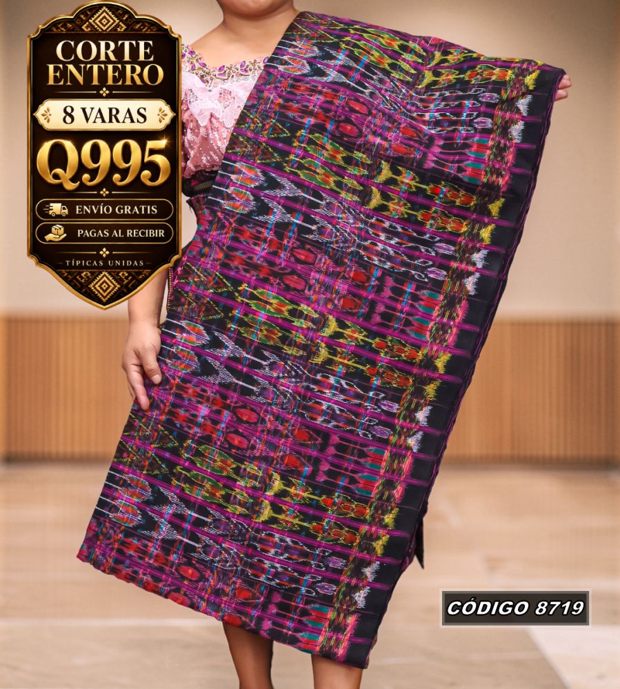 Corte Típico Hilo de Cristal 8 Varas Q995 | COD 8719 | Típicas Unidas