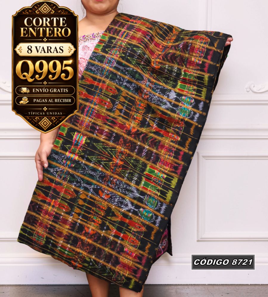 Corte Típico Hilo de Cristal 8 Varas Q995 | COD 8721 | Típicas Unidas