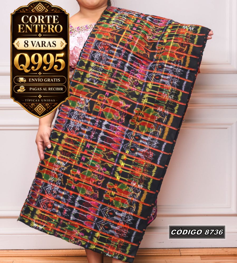 Corte Típico Hilo de Cristal 8 Varas Q995 | COD 8736 | Típicas Unidas
