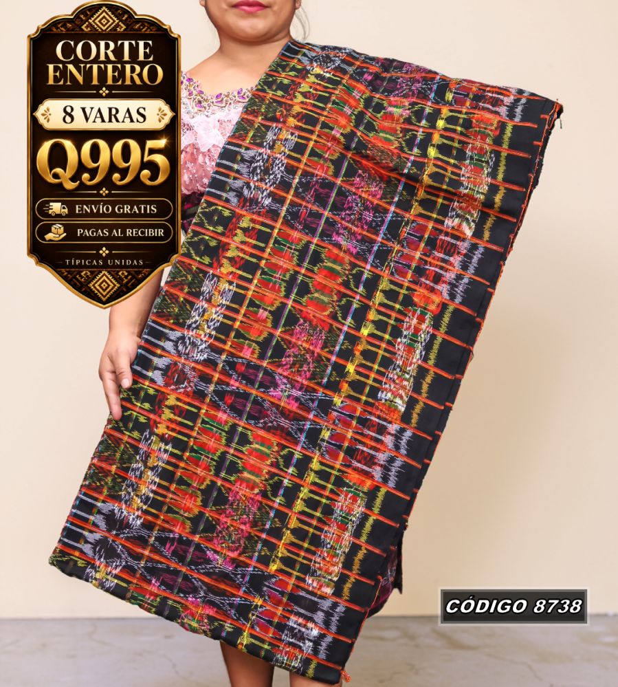 Corte Típico Hilo de Cristal 8 Varas Q995 | COD 8738 | Típicas Unidas