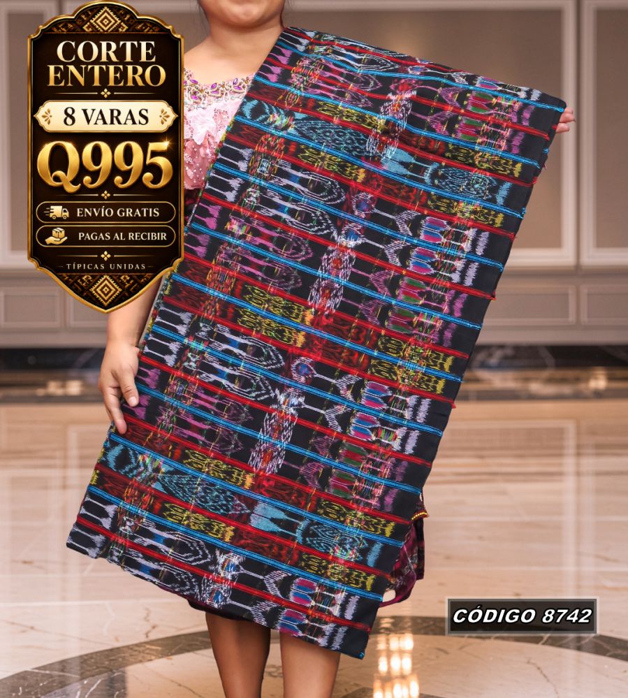 Corte Típico Hilo de Cristal 8 Varas Q995 | COD 8742 | Típicas Unidas