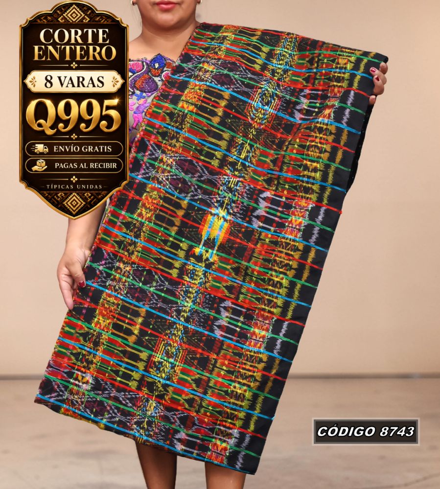 Corte Típico Hilo de Cristal 8 Varas Q995 | COD 8743 | Típicas Unidas