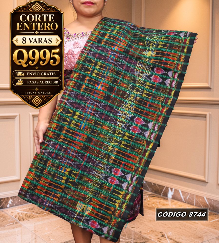 Corte Típico Hilo de Cristal 8 Varas Q995 | COD 8744 | Típicas Unidas