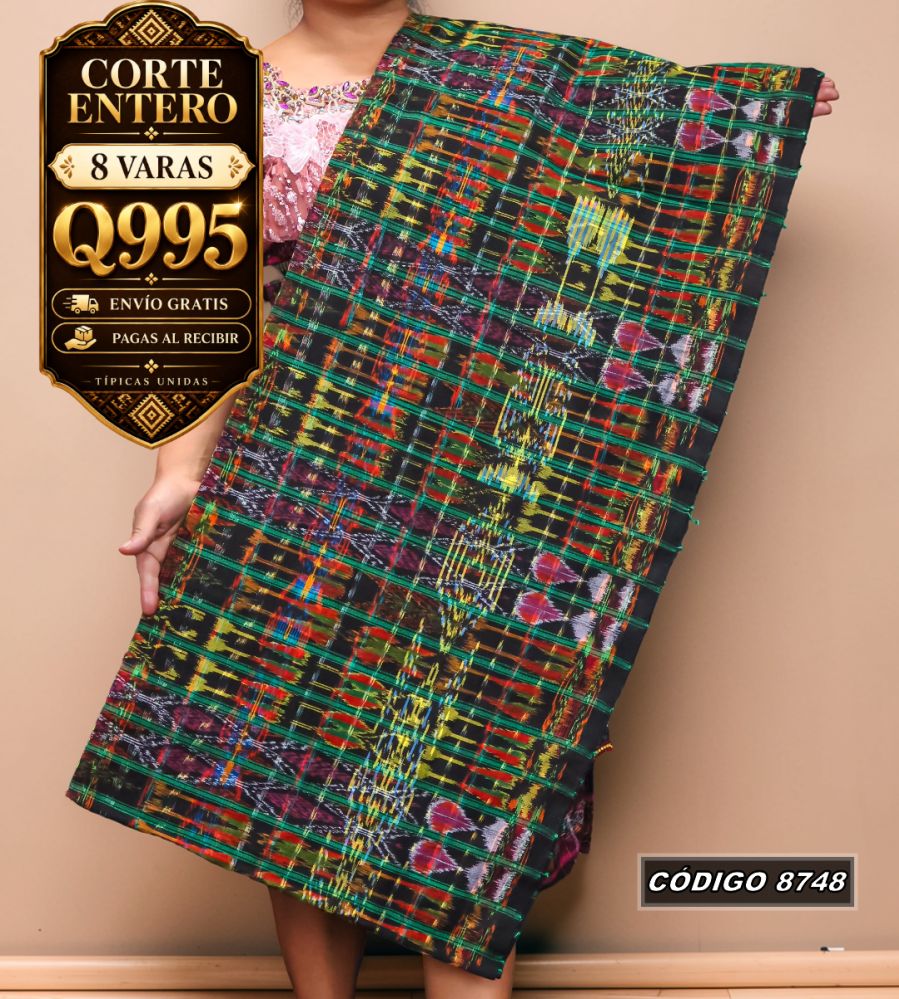 Corte Típico Hilo de Cristal 8 Varas Q995 | COD 8748 | Típicas Unidas