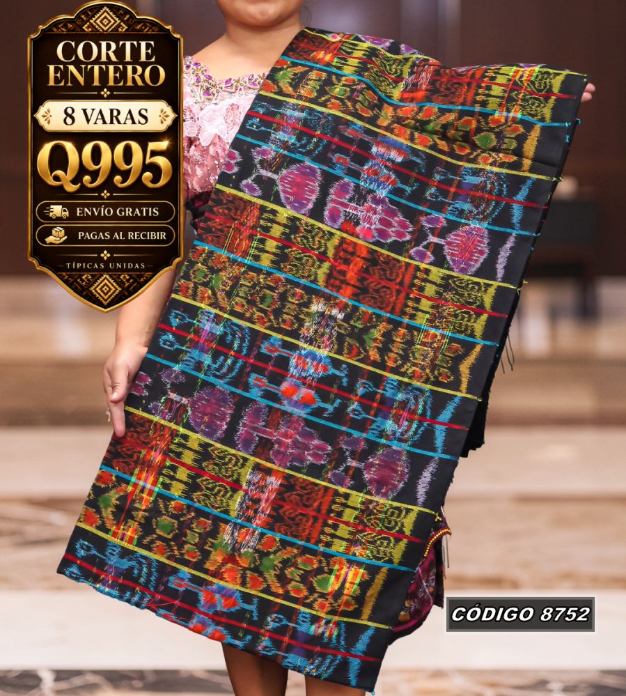 Corte Típico Hilo de Cristal 8 Varas Q995 | COD 8752 | Típicas Unidas