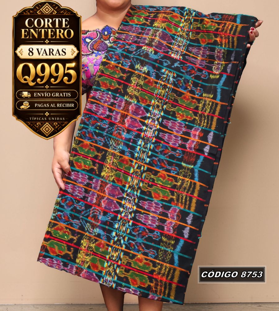 Corte Típico Hilo de Cristal 8 Varas Q995 | COD 8753 | Típicas Unidas