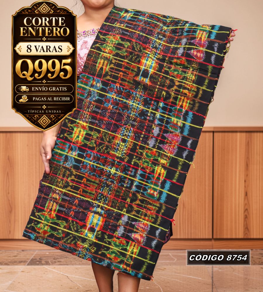 Corte Típico Hilo de Cristal 8 Varas Q995 | COD 8754 | Típicas Unidas